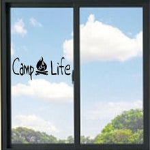 Load image into Gallery viewer, Camp Life Vinyl Decal
