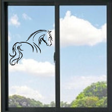 Load image into Gallery viewer, Horse Upper Body Outline Vinyl Decal