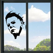 Load image into Gallery viewer, Michael Myers Face Halloween Movie Vinyl Decal