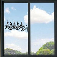 Load image into Gallery viewer, Coffee Cups And Coffee Beans Vinyl Decal