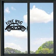 Load image into Gallery viewer, Love Bug Beetle Car Vinyl Decal