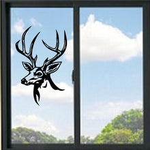 Load image into Gallery viewer, Deer Head Vinyl Decal