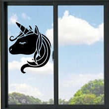 Load image into Gallery viewer, Unicorn Head #2 Vinyl Decal