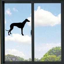 Load image into Gallery viewer, Greyhound Dog Silhouette Vinyl Decal
