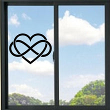 Load image into Gallery viewer, Infinity Heart Symbol Vinyl Decal