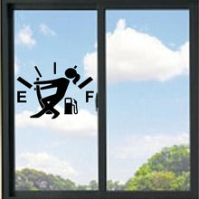 Load image into Gallery viewer, Girl Gas Gauge Funny Vinyl Decal