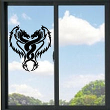 Load image into Gallery viewer, Dragons Wrapped Together Vinyl Decal