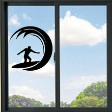 Load image into Gallery viewer, Surfer In Wave Vinyl Decal