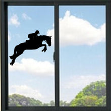 Load image into Gallery viewer, Horse And Jockey Vinyl Decal