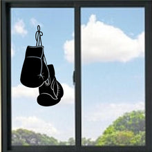 Load image into Gallery viewer, Hanging Boxing Gloves Vinyl Decal