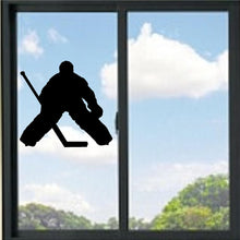 Load image into Gallery viewer, Hockey Goalie Vinyl Decal