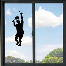 Load image into Gallery viewer, Guy Tennis Player Vinyl Decal