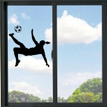 Load image into Gallery viewer, Girl Playing Soccer Vinyl Decal