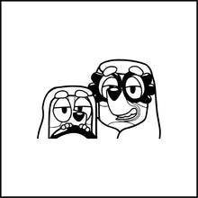Load image into Gallery viewer, Bingo And Bluey/Grannies #2 Vinyl Decal