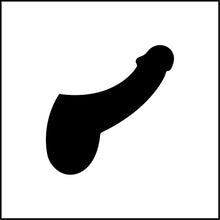 Load image into Gallery viewer, Penis/Dick #2 Vinyl Decal