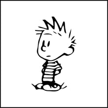 Load image into Gallery viewer, Calvin (Calvin And Hobbes Cartoon) Vinyl Decal