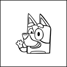 Load image into Gallery viewer, Bluey/Bluey Cartoon Vinyl Decal