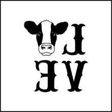 Load image into Gallery viewer, Love For Cows Vinyl Decal