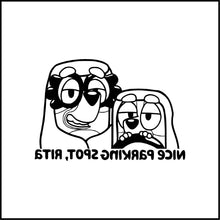 Load image into Gallery viewer, Bingo And Bluey/Grannies Vinyl Decal
