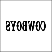 Load image into Gallery viewer, Cowboys Vinyl Decal