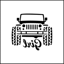 Load image into Gallery viewer, Jeep Girl Vinyl Decal