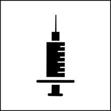 Load image into Gallery viewer, Needle/Syringe Vinyl Decal
