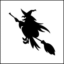 Load image into Gallery viewer, Witch Flying #3 Vinyl Decal