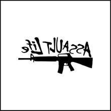 Load image into Gallery viewer, Assault Life #2/Guns Vinyl Decal