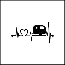 Load image into Gallery viewer, Love For Camping/Trailer Vinyl Decal