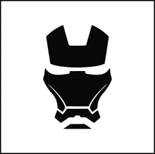 Load image into Gallery viewer, Iron Man Mask Vinyl Decal