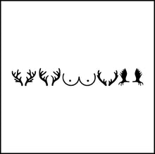 Load image into Gallery viewer, Animal Racks/Antlers With Boobs Vinyl Decal