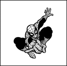 Load image into Gallery viewer, Spiderman Jumping #2 Vinyl Decal