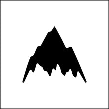 Load image into Gallery viewer, Burton Mountains #3 Vinyl Bumper Decal