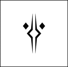 Load image into Gallery viewer, Ahsoka Fulcrum Symbol Vinyl Decal