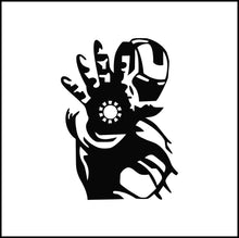 Load image into Gallery viewer, Iron Man Hand Vinyl Decal