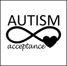 Load image into Gallery viewer, Autism Acceptance Awareness Symbol Vinyl Decal
