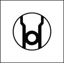 Load image into Gallery viewer, Red Lantern Symbol Vinyl Decal
