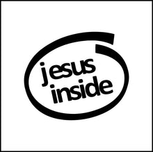 Load image into Gallery viewer, Jesus Inside Vinyl Decal