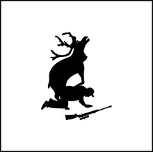 Load image into Gallery viewer, Moose Gets The Hunter #2 Funny Vinyl Decal