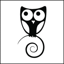 Load image into Gallery viewer, Owl Cute Cartoon Vinyl Decal