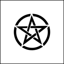 Load image into Gallery viewer, Pentagram Symbol Vinyl Decal