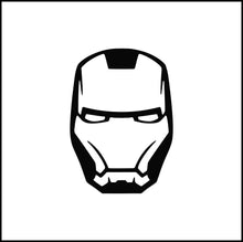 Load image into Gallery viewer, Iron Man Mask #2 Vinyl Decal