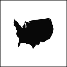 Load image into Gallery viewer, United States Of America Country Silhouette Vinyl Decal
