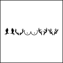 Load image into Gallery viewer, Animal Racks/Antlers With Boobs Vinyl Decal