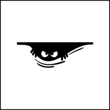 Load image into Gallery viewer, Peeking Monster #2 Vinyl Decal
