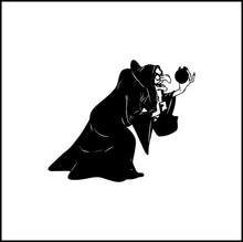 Load image into Gallery viewer, Witch With Poison Apple Vinyl Decal