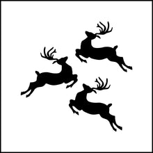 Load image into Gallery viewer, Prancing Reindeer/Deer Vinyl Decal