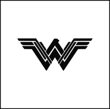 Load image into Gallery viewer, Wonder Woman Symbol/Logo Vinyl Decal