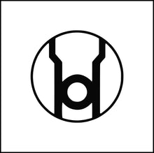 Load image into Gallery viewer, Red Lantern Symbol Vinyl Decal