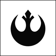 Load image into Gallery viewer, Rebel Alliance Symbol Signet Vinyl Decal